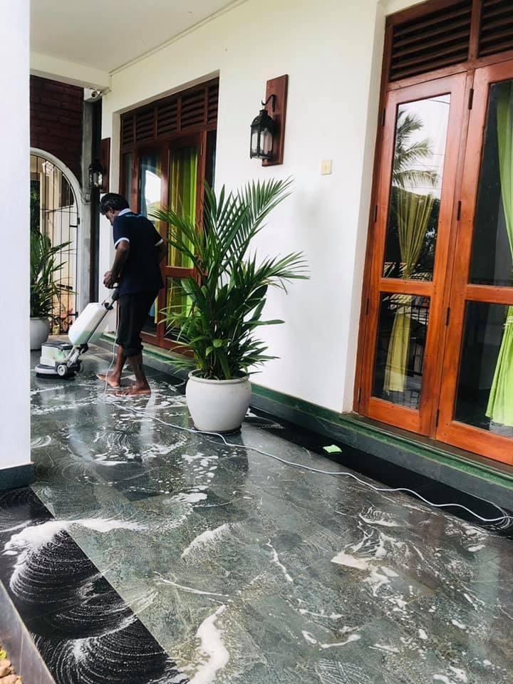 Residential Entrance Cleaning