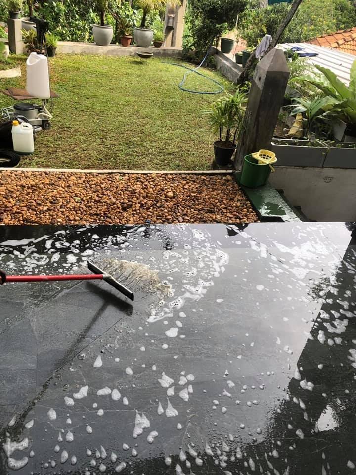 Driveway Pressure Washing